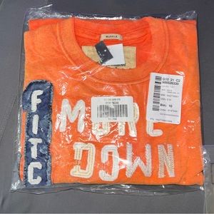 Abercrombie & Fitch embroidered logo tee